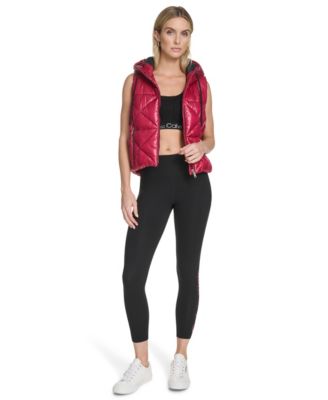 Women's Performance Diamond Quilt Hooded Puffer Vest