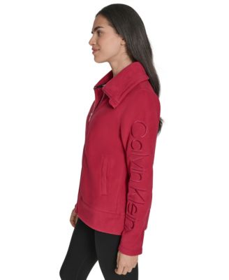 Women's Active Tech Fleece Mock-Neck Jacket