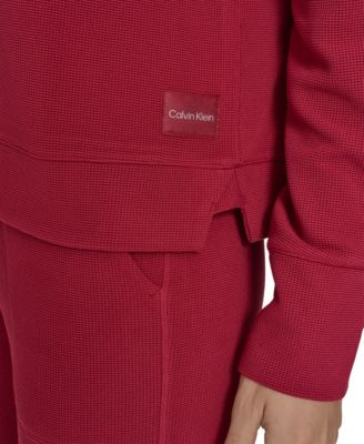 Performance Women's Waffle-Knit Pullover Hoodie