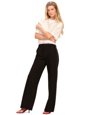 Women's Ponte Tuxedo Pants