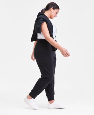 Plus Size Studded Jogger Sweatpants, Macy's Exclusive 