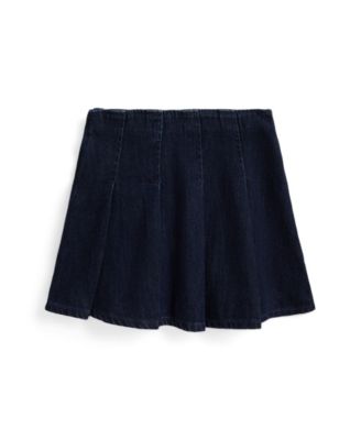 Girls' 2T-6X Zipper Pleated Skirt