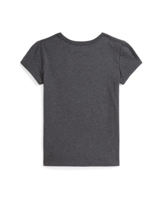 Girls' 7-16 Letterman Short Sleeve T-Shirt