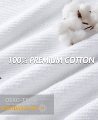 Diagonal Ribbed Cotton 4-Pc. Bath Towel Set