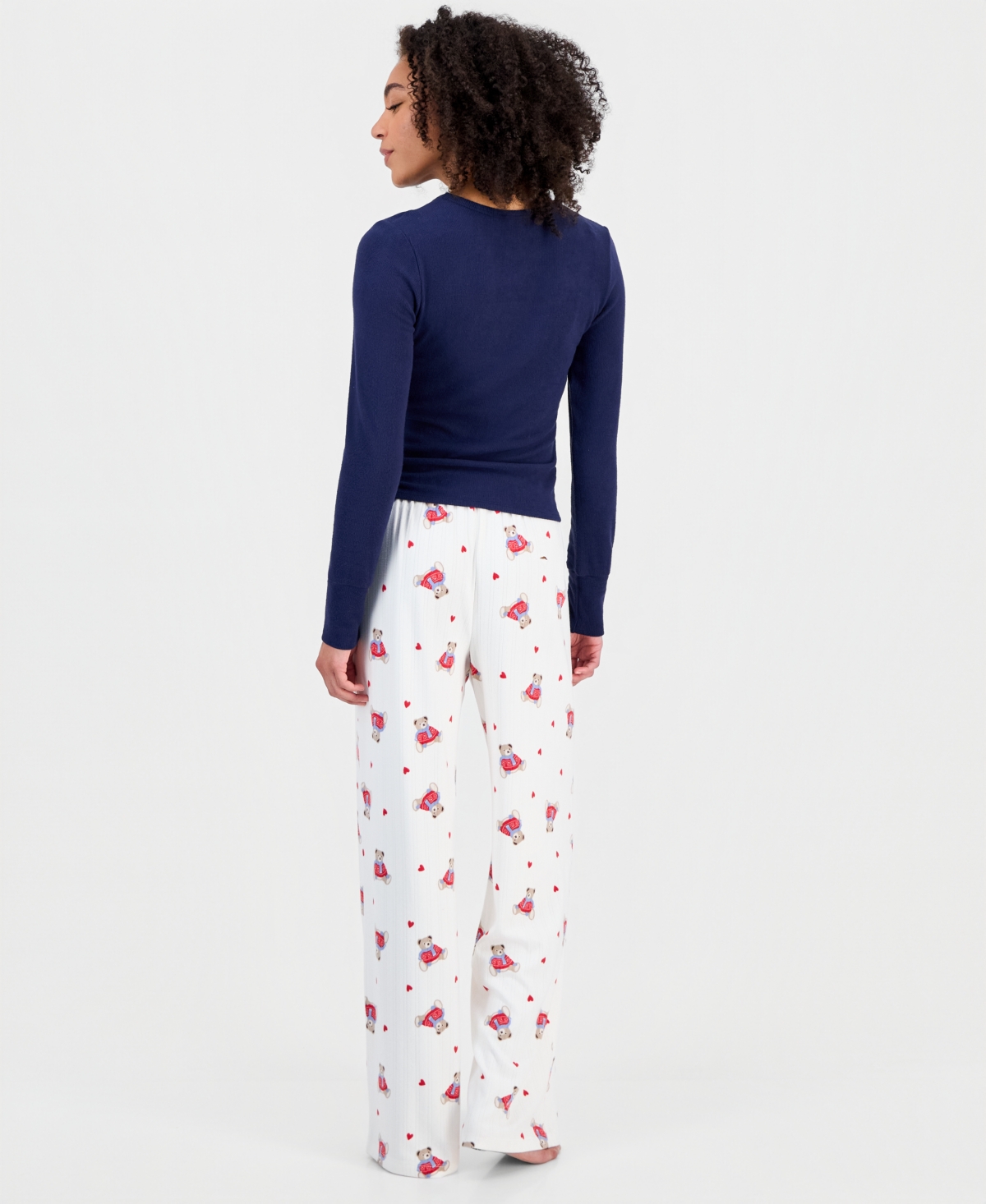 Hippie Rose Juniors' Printed Drawstring-waist Pants In Multi