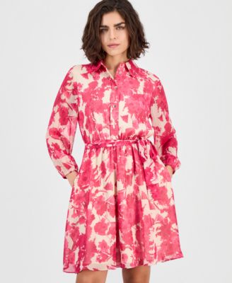 Nautical Jeans Women's Festival Floral Shirtdress