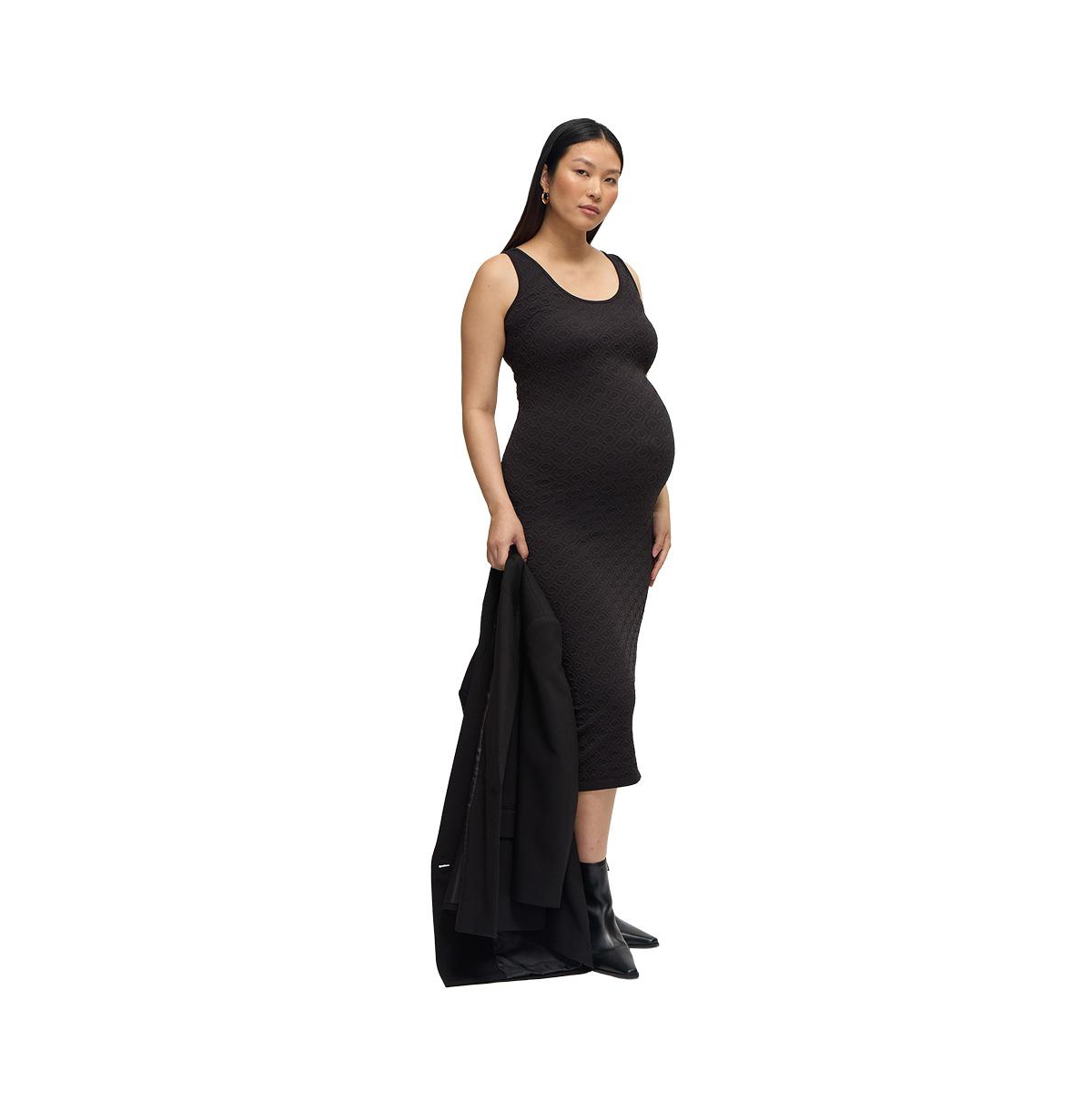 Ingrid + Isabel Maternity Seamless Bodycon Midi Dress