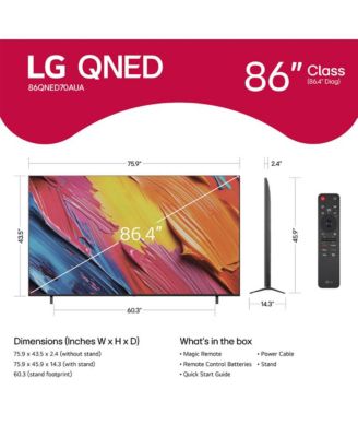 86" Class QNED70A Series LED HDR 4K QNED Smart TV - 86QNED70AUA