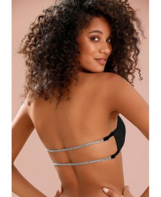 Women's Rhinestone Push Up Bra