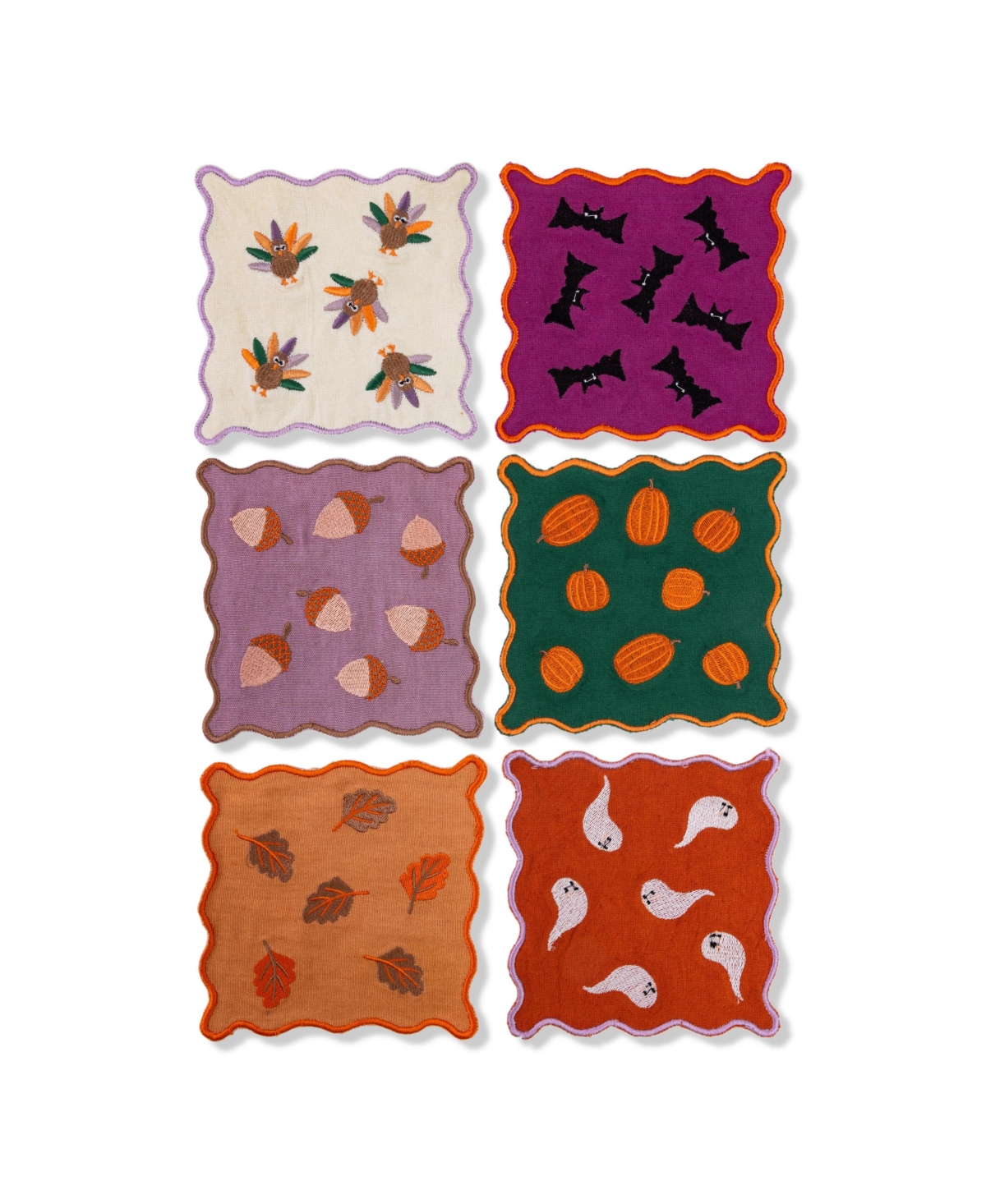 Furbish Studio Furbish Fall Cocktail Napkin Set of 6
