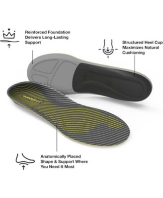 Men's Run Support Low Arch (V2) Insoles , 9.5-11 Men / 10.5-12 Women