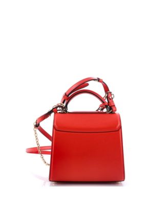 Small Boxyz Top Handle Bag Leather