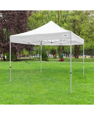 TitanShade 10 x 10 Steel Frame Portable Instant Canopy Kit, White
