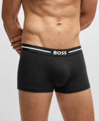 Hugo Boss Men's 3-Pack Bold Logo Trunks