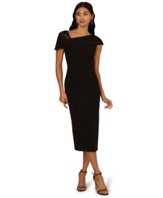 Adrianna Papell - Women's Beaded Midi Dress