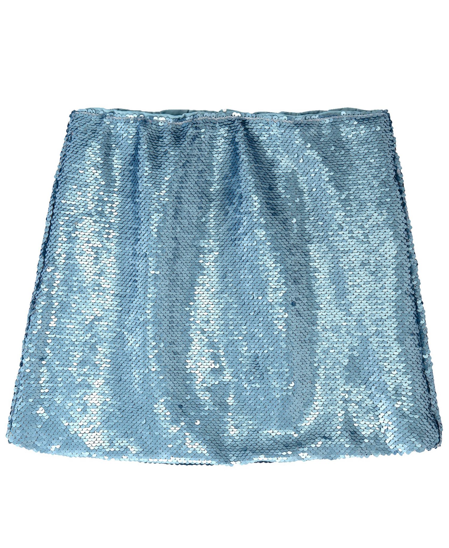7-16 Sequin Pull-On Mini Skirt