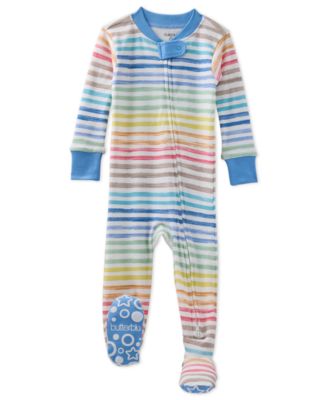 Baby Boys Cruz Cotton Snug-Fit Footed Pajamas