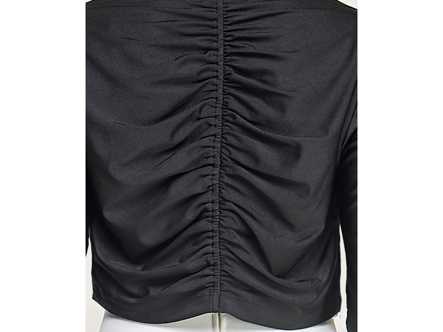 Женская куртка City Studios Juniors' 3/4-Sleeve Bolero, цвет: Чёрный — фото 4