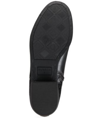 Women's Claraa Buckle Detail Block Heel Booties, Macy's Exclusive