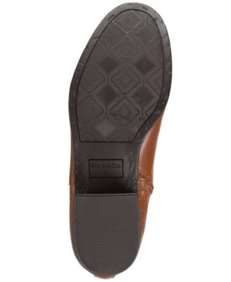 Women's Claraa Buckle Detail Block Heel Booties, Macy's Exclusive