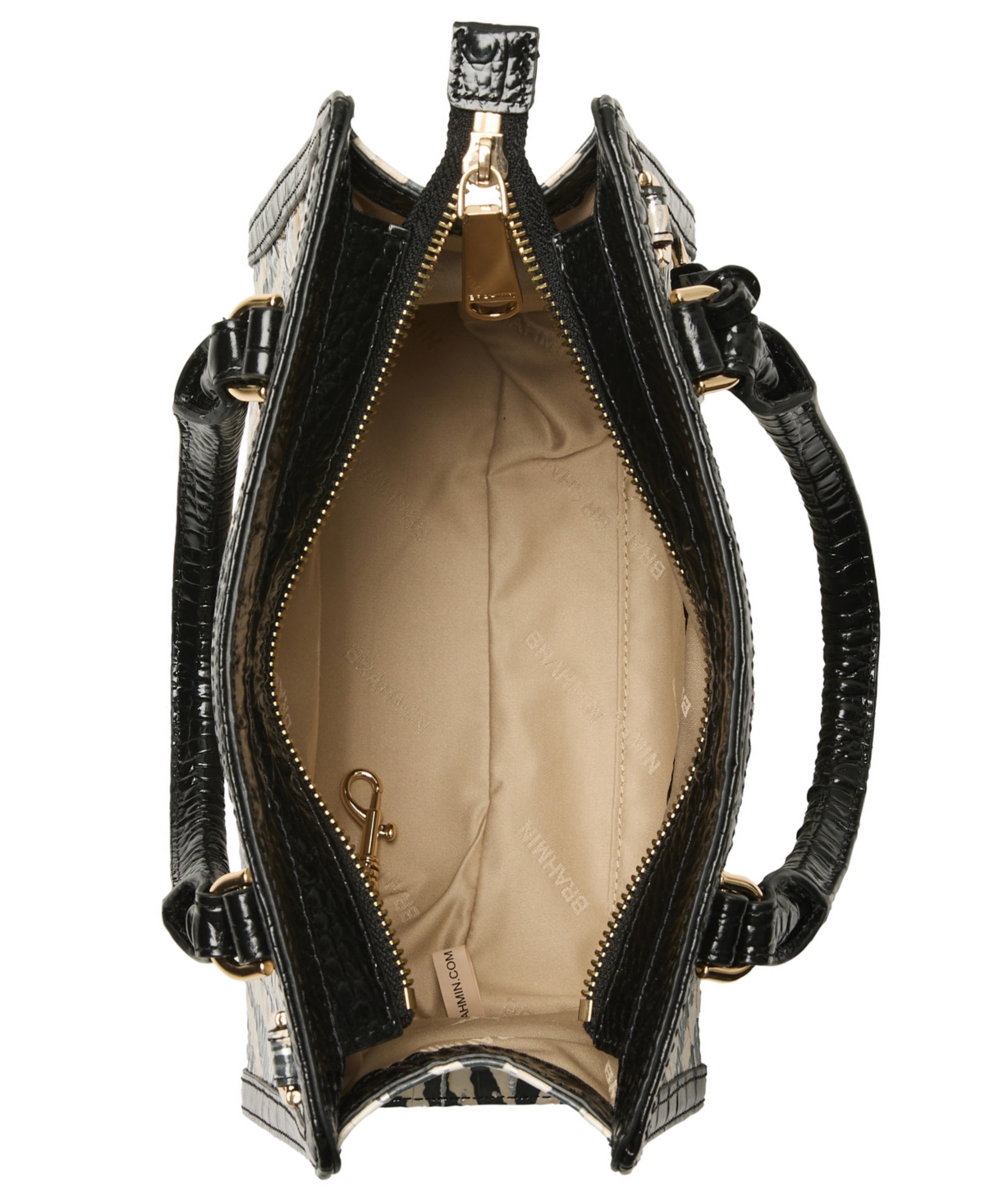 Brahmin Cami Square Small Satchel Bag