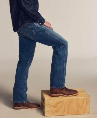 Men's 557 Western Straight Fit Boot Cut Jeans
