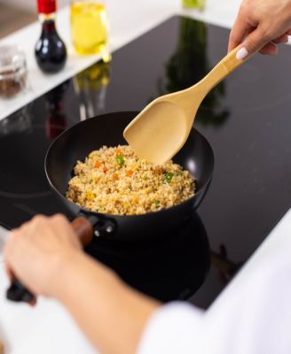 Ceramic Carbon Steel 9.5" Stir Fry Pan