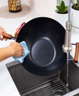 Ceramic Carbon Steel 14" Wok