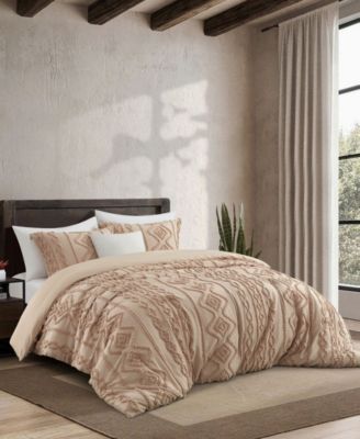 Aluma Geometric 3-Pc. Comforter Set, Twin