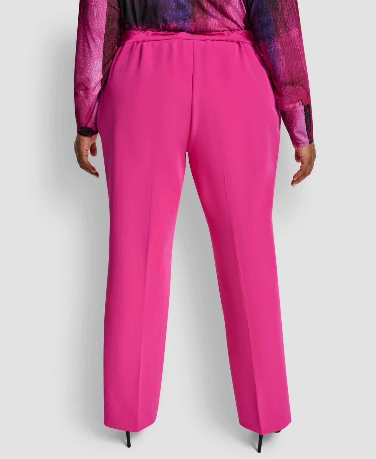Dkny Plus Elastic Back Ankle Pants