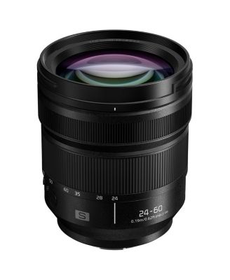 LUMIX S 24-60mm f/2.8 Lens for L Mount, Bundle with 77mm Filter Kit, Lens Case, Cleaning Kit and Lens Cap Tether