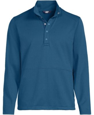 Men's Unisex Grid Tech Snapneck Pullover Shirt