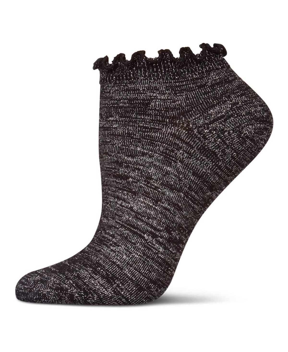 MeMoi Women's Lurex Shortie Socks