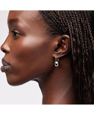 Statement Earrings - Perry Silver