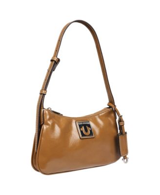 Crinkle Finish Shoulder Bag