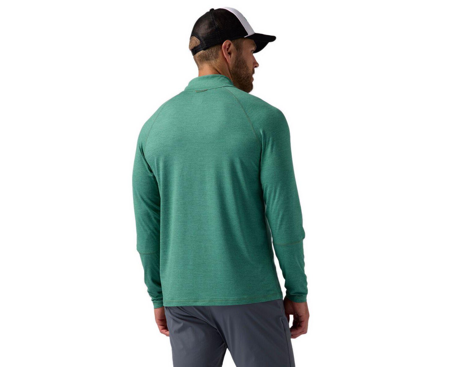 Men's Destination 1/4-Zip Top Performance Shirts Long Sleeve