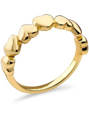Sweet Heart Ring in Gold Plated Sterling Silver, Size 7