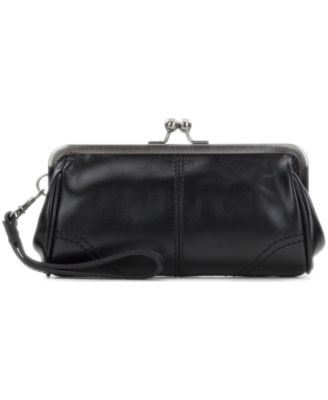 Renna Small Leather Wristlet