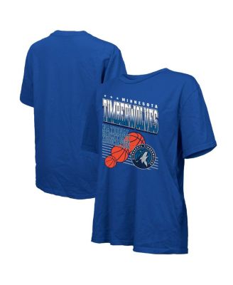 Majestic - Women's Royal Minnesota Timberwolves Oversized T-Shirt