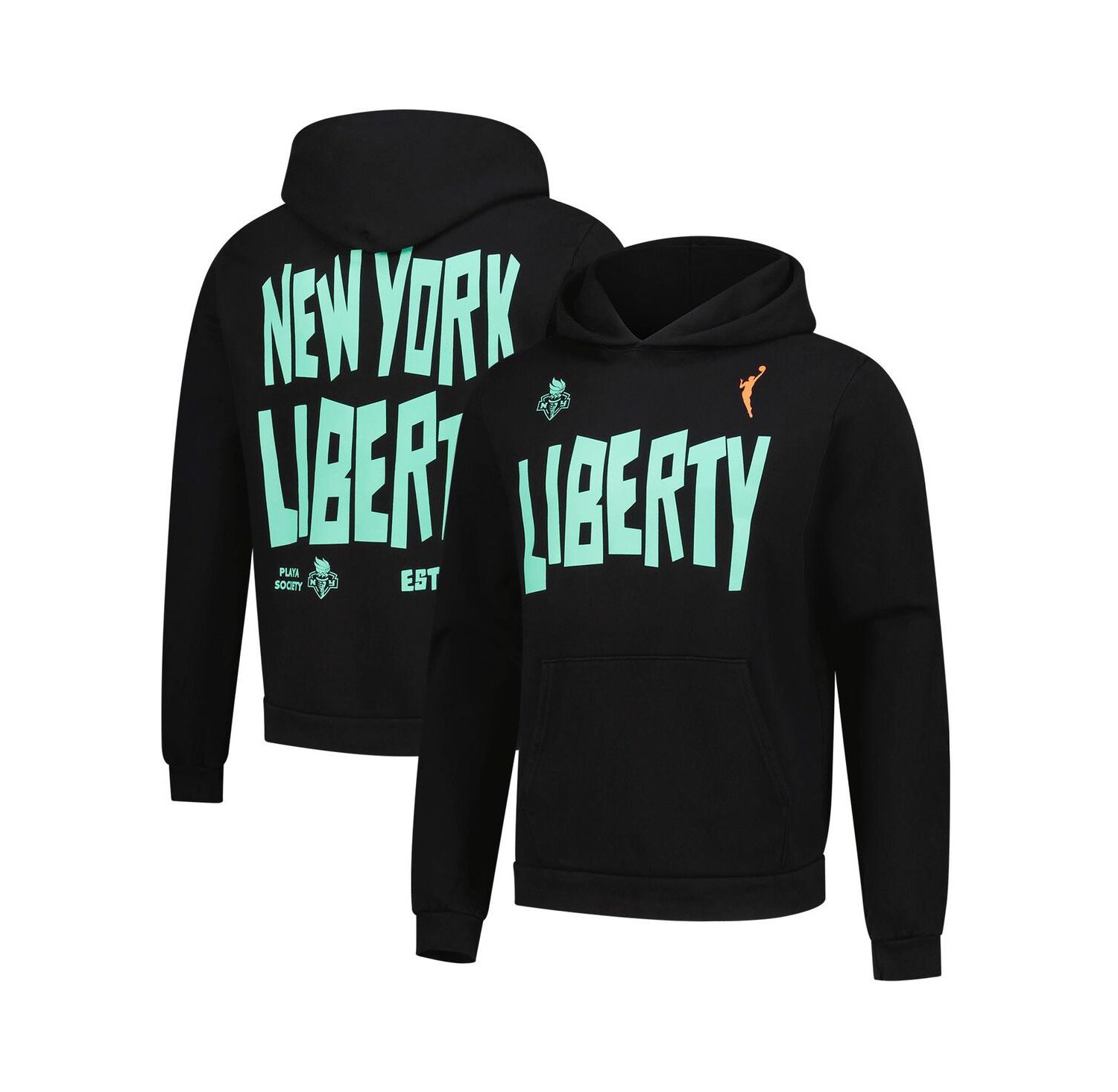 Men's and Women's Black New York Liberty 1997 WNBA Premium Hoodie