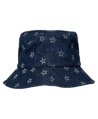 Women's Navy Dallas Cowboys Denim Bucket Hat
