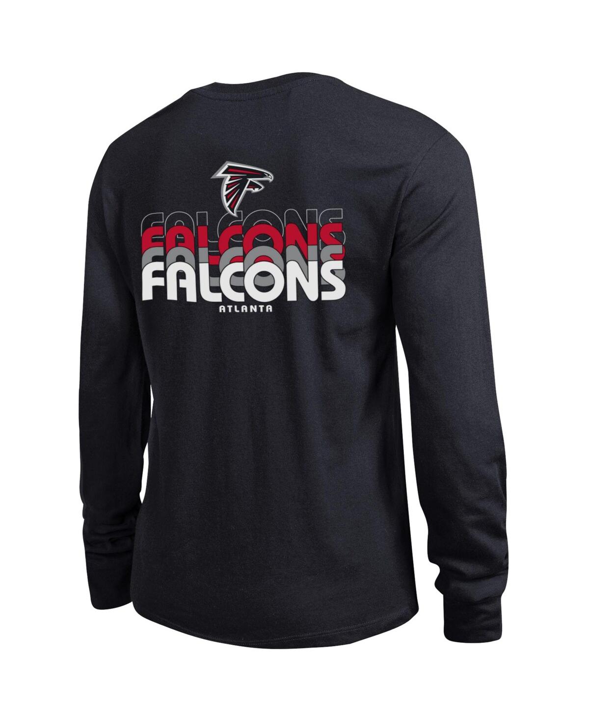 Champion Women's Black Atlanta Falcons Core Long-sleeve T-shirt In Black