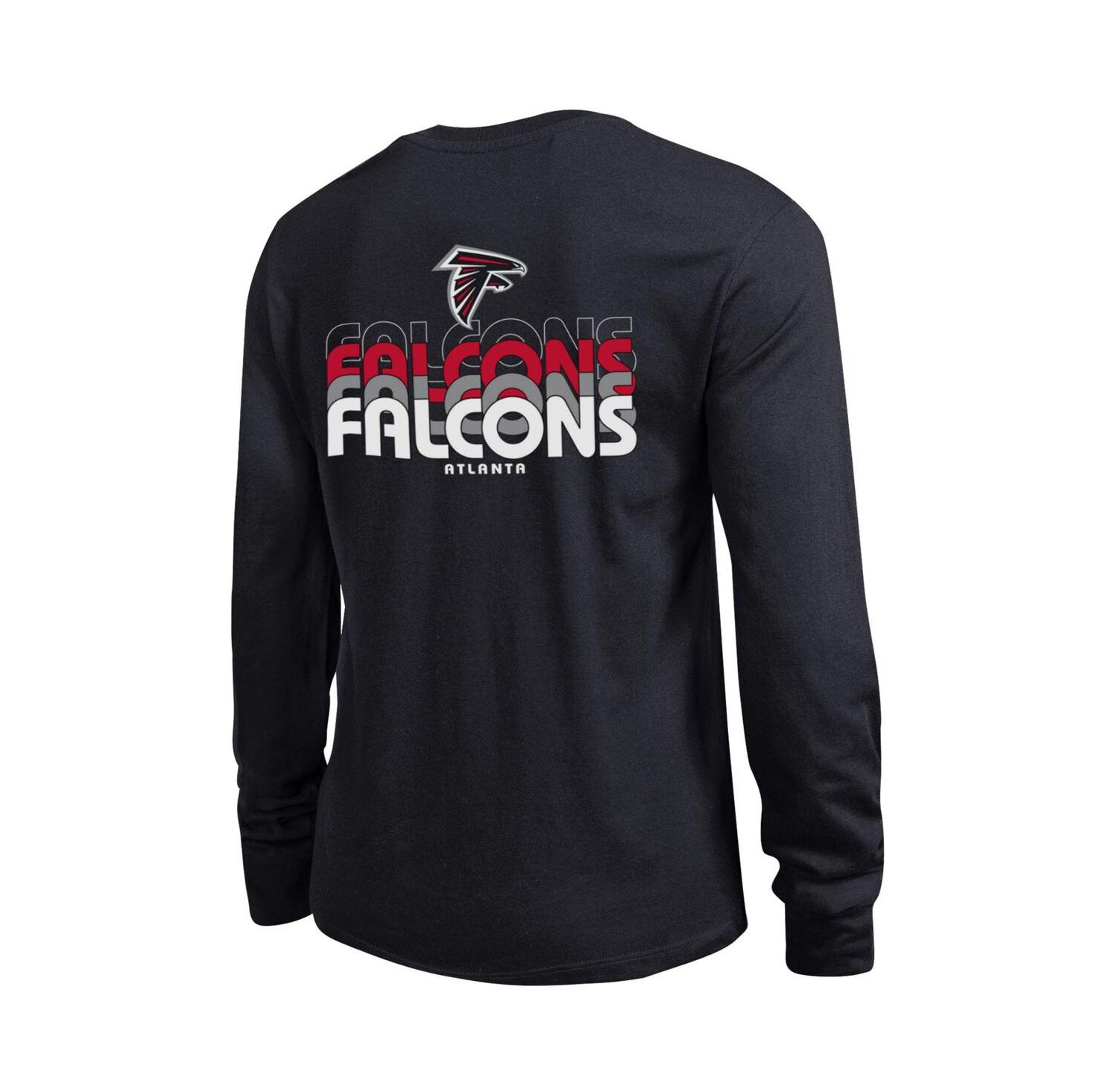 Women's Black Atlanta Falcons Core Long-Sleeve T-Shirt