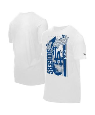 New Era - Men's White Los Angeles Dodgers Big Graphic Domestic T-Shirt