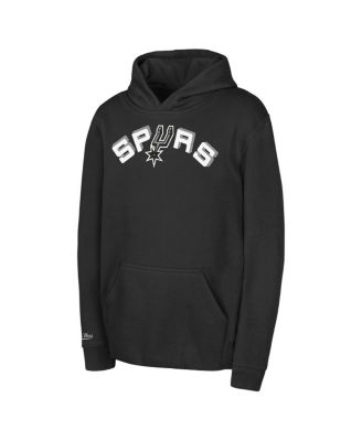 Mitchell & Ness - Toddler Black San Antonio Spurs Retro Logo Pullover Hoodie