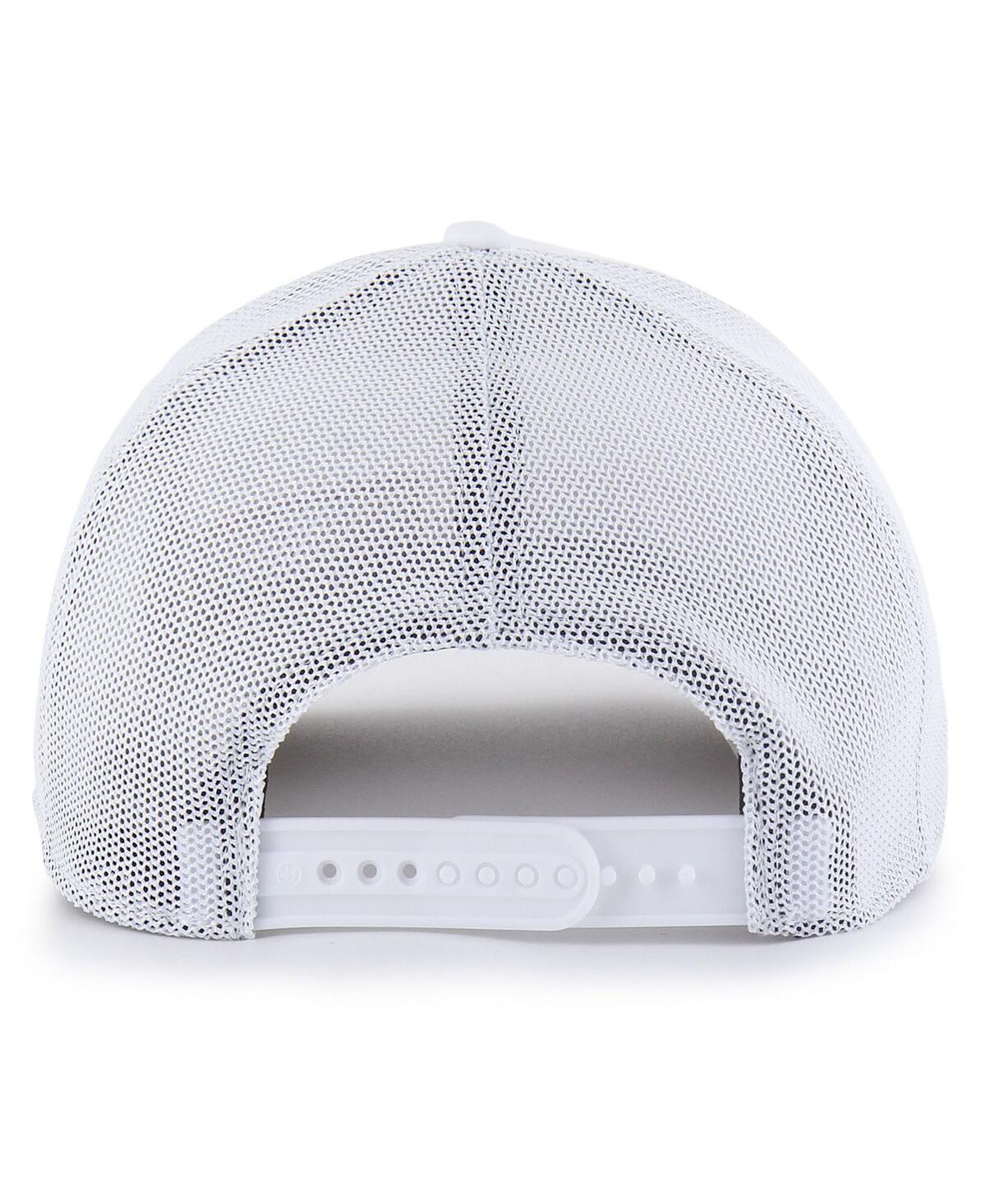 47 Brand Men's White Cincinnati Reds Rangefinder Brrr Trucker Adjustable Hat In White