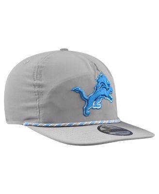 Men's Silver Detroit Lions Rope 19TWENTY Hat