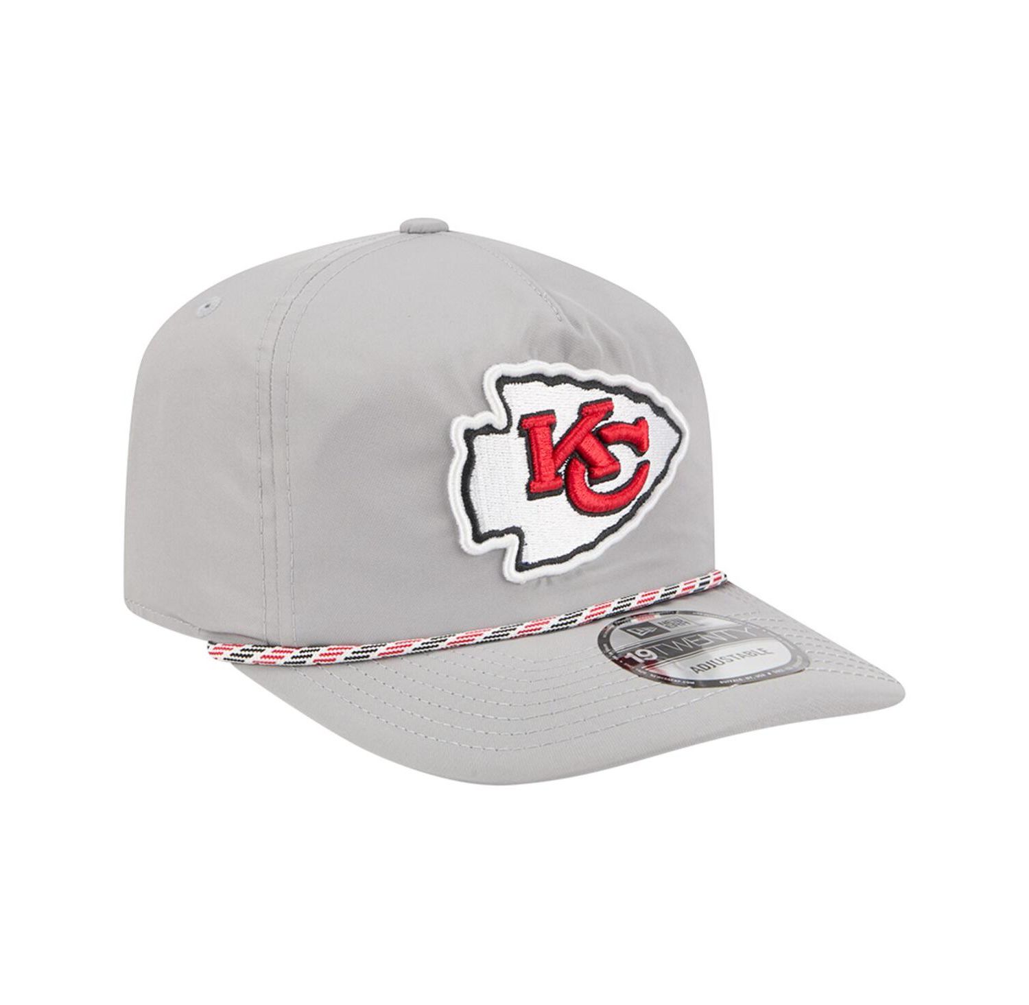 Men's Gray Kansas City Chiefs Rope 19TWENTY Hat