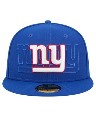 Men's Royal New York Giants Tri-Hit 59FIFTY Fitted Hat