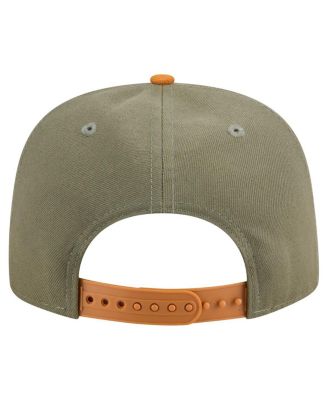 Men's Olive/Brown Dallas Cowboys Two-Tone A-Frame 9FIFTY Snapback Hat